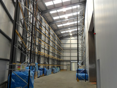 New warehouse internal